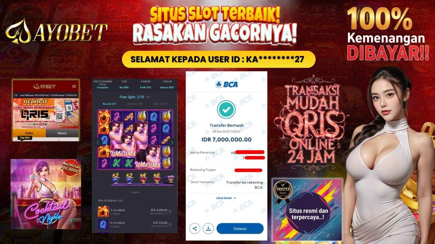 AYOBET JACKPOT SLOT COCKTAIL NIGHTS